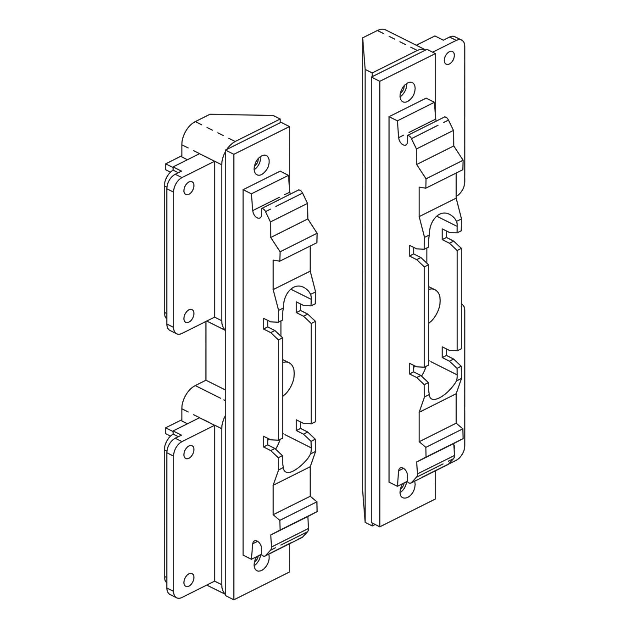 Blum Aventos HK with Blumotion Lift Mechanism Mounting Hardware 