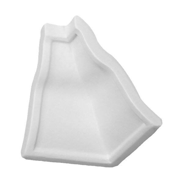 Focal Point | Primed White Polyurethane | Acropolis Inside Corner Panel Moulding Accessory