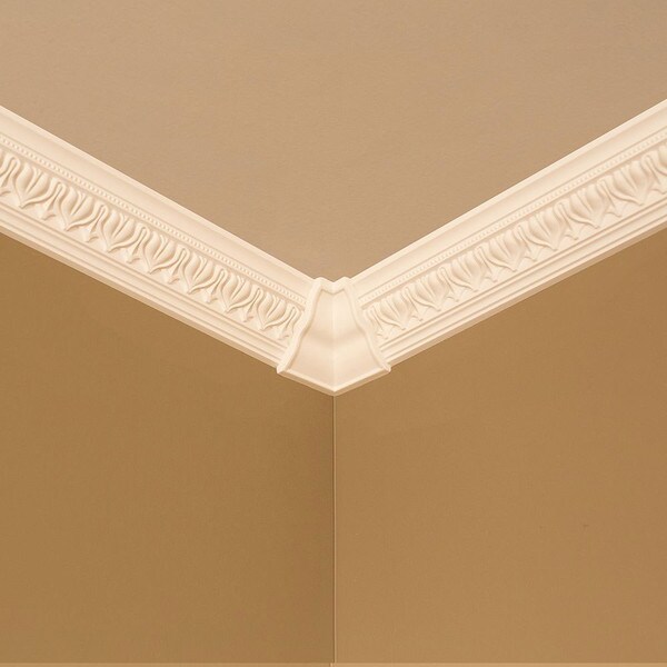 Focal Point | Primed White Polyurethane | Acropolis Inside Corner Panel Moulding Accessory