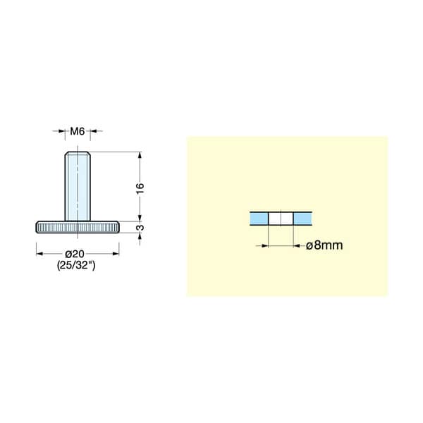 Sugatsune Screw Set For 2877ZN6