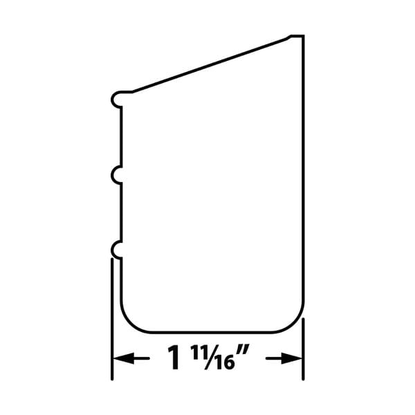 Rev A Shelf 36" Slim Series Trays 1 Pair Of Hinges