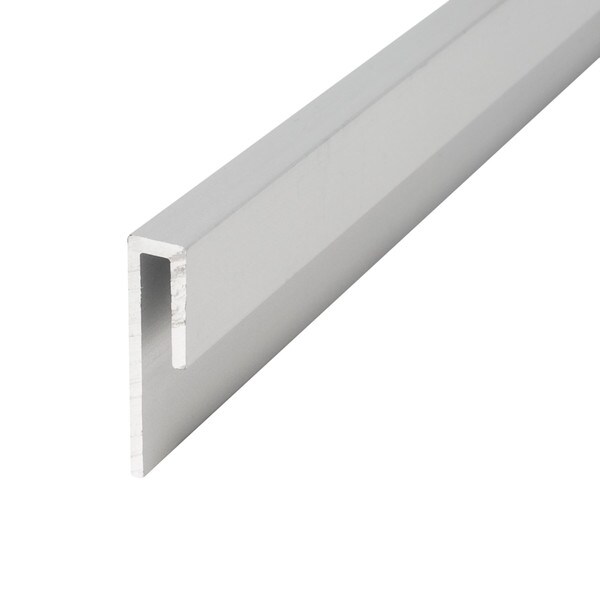 Aluminum J Moulding 1 8in