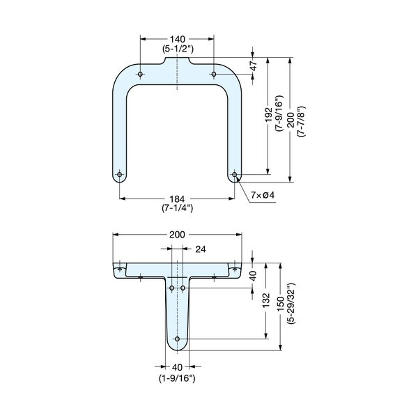 Sugatsune Bracket | BU200-B Series