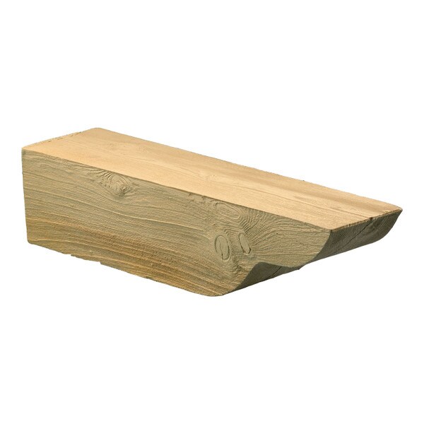 5-5/8" Wide x 5-7/8" High Primed Neutral Oatmeal Polyurethane Corbel