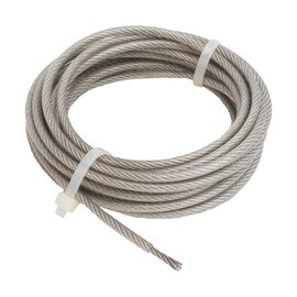 13ft Long x 3mm Thick Coated Steel Cable