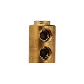 3mm Brass Finish Cable Holder