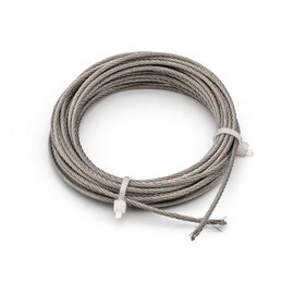 13ft Long x 1.5mm Thick 304 Grade Stainless Steel Cable