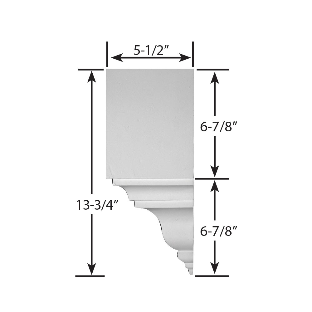 Outside corner store crown molding