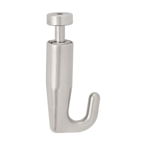 L-End Hook For Art System | Nickel Finish