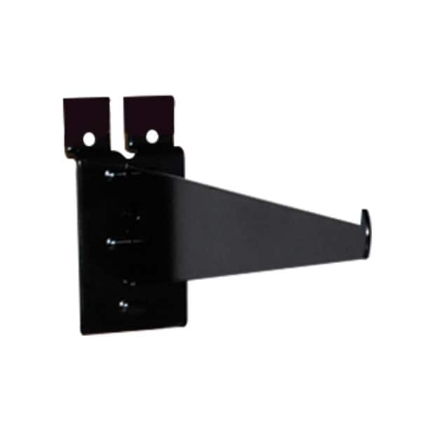 Black 10" Metal Slatwall Knife Bracket