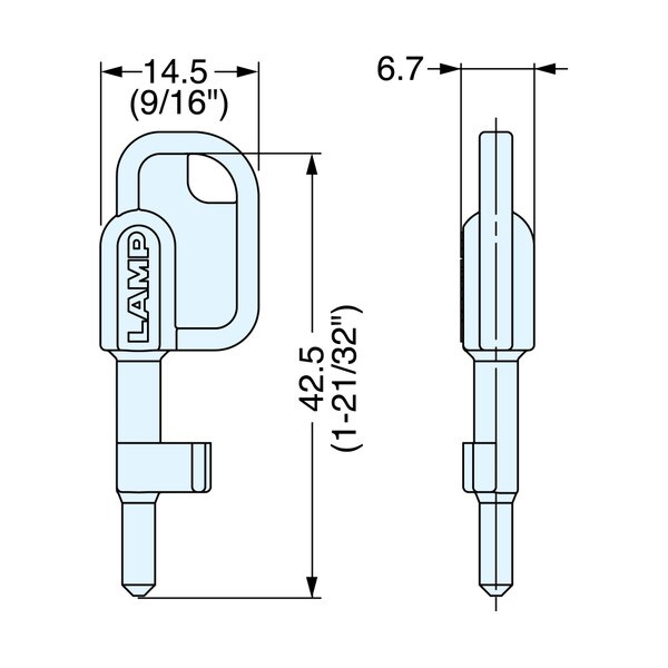 Quick Release Panel Latch LCPK32K