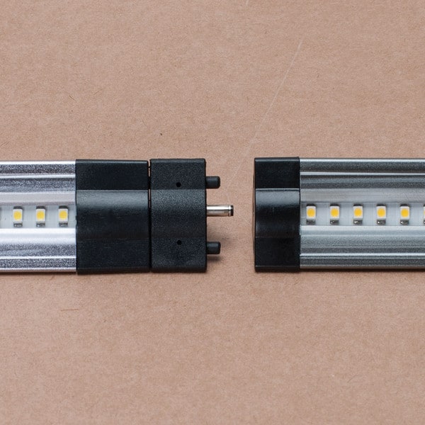 Linear Light Fixture | 24V UL Silver Aluminum