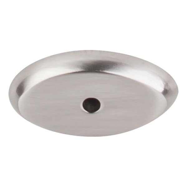 Aspen Ii Oval Backplate 1-1/2" Brushed Satin Nickel