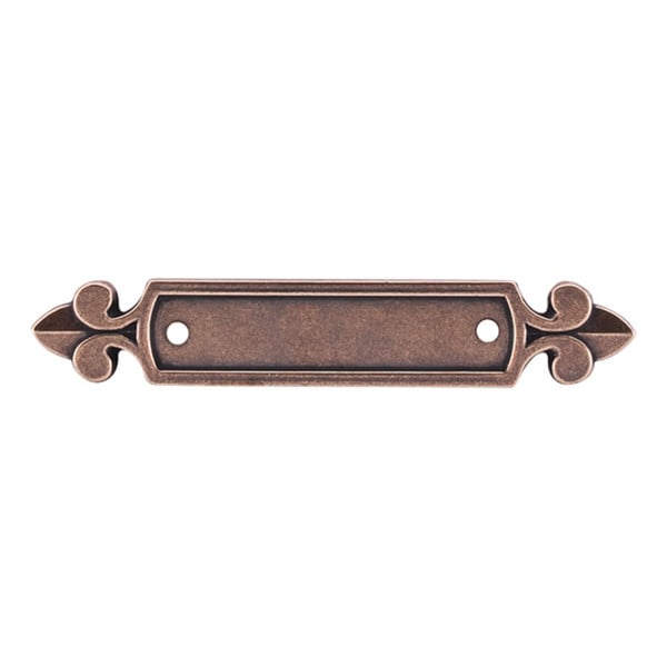 Tuscany Backplate For Knobs Old English Copper