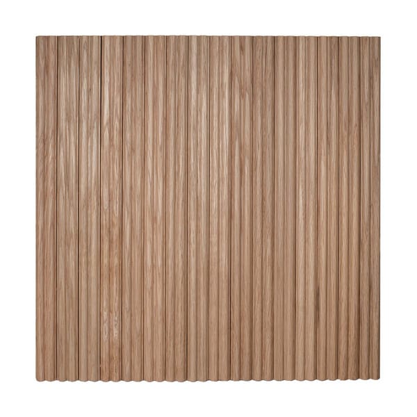 1ft Wide x 8ft High Unfinished Decorative Tambour Sheet Fluted/Pencil ...