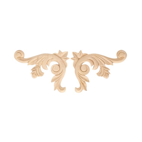 Decorative Architectural Wood Scroll | RWC201