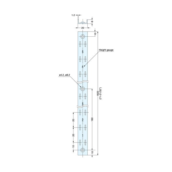 Sugatsune Heavy Duty Shelf Standard