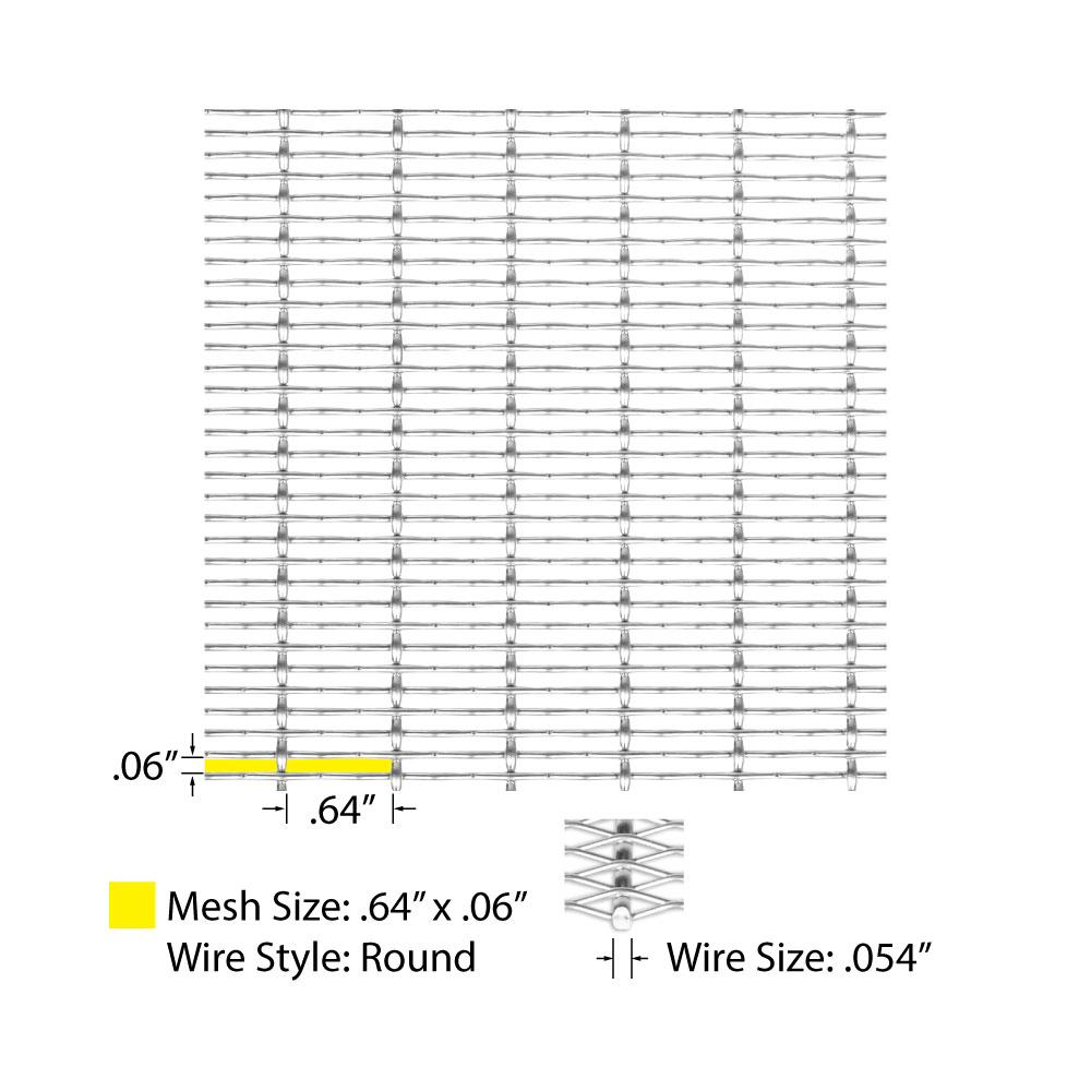 Stainless Steel Wire Mesh Sheet 3ft x 4ft SWM 56