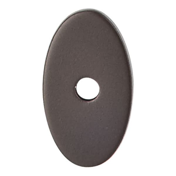 Small Oval Backplate 1-1/4" L Oil Rubbed Bronze