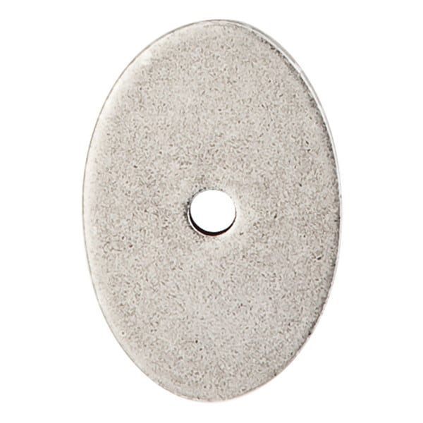 Med. Oval Backplate 1-1/2" L. Antique Pewter