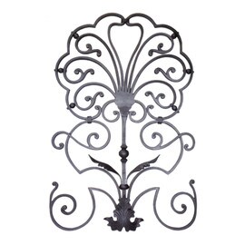 Wrought Iron Panel 24 1/64"W X 36 39/64"H