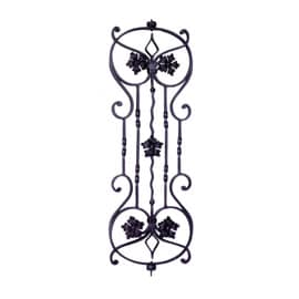 Wrought Iron Panel 13"W X 37 13/16"H