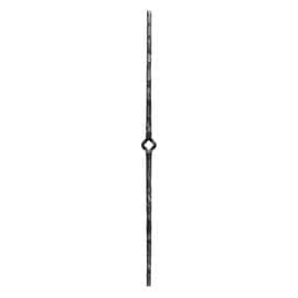 3/4" Square x 35-7/16" H-Hand Forged Balusters